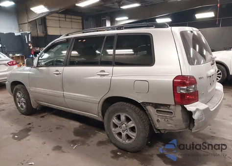 2004 Toyota Highlander V6 из США, поврежденный, VIN JTEGP21A440021173
